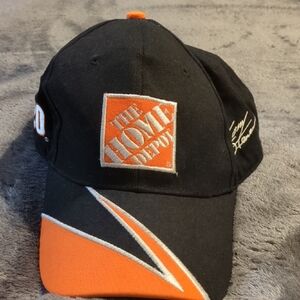 The Home Depot Black and Orange Cap